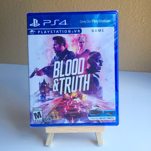 Blood & Truth VR - PlayStation 4 {Brand New- Sealed)